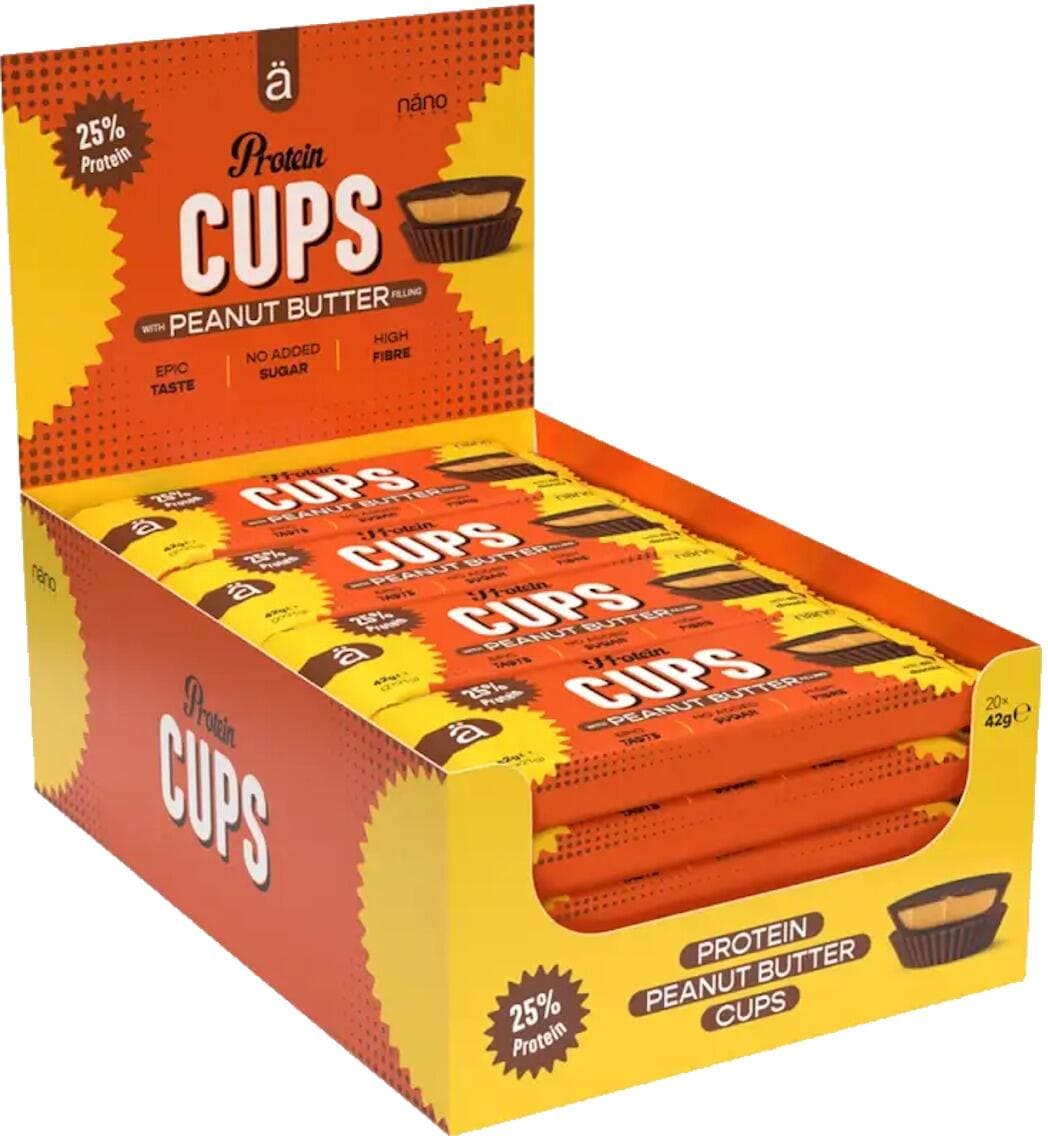Nanosupps Protein Peanut Butter Cups, 20 x 42 g Cups