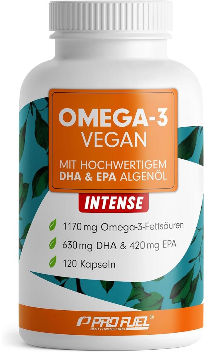 ProFuel Omega-3 Vegan Intense, 120 Kapseln