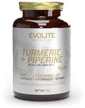 Evolite Nutrition Curcumin + Piperine 95%, 120 Kapseln