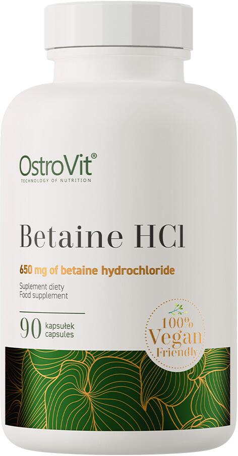 OstroVit Betaine HCl VEGE, 90 Kapseln