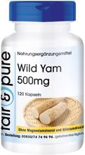 fair & pure Wild Yam (500 mg), 120 Kapseln Dose