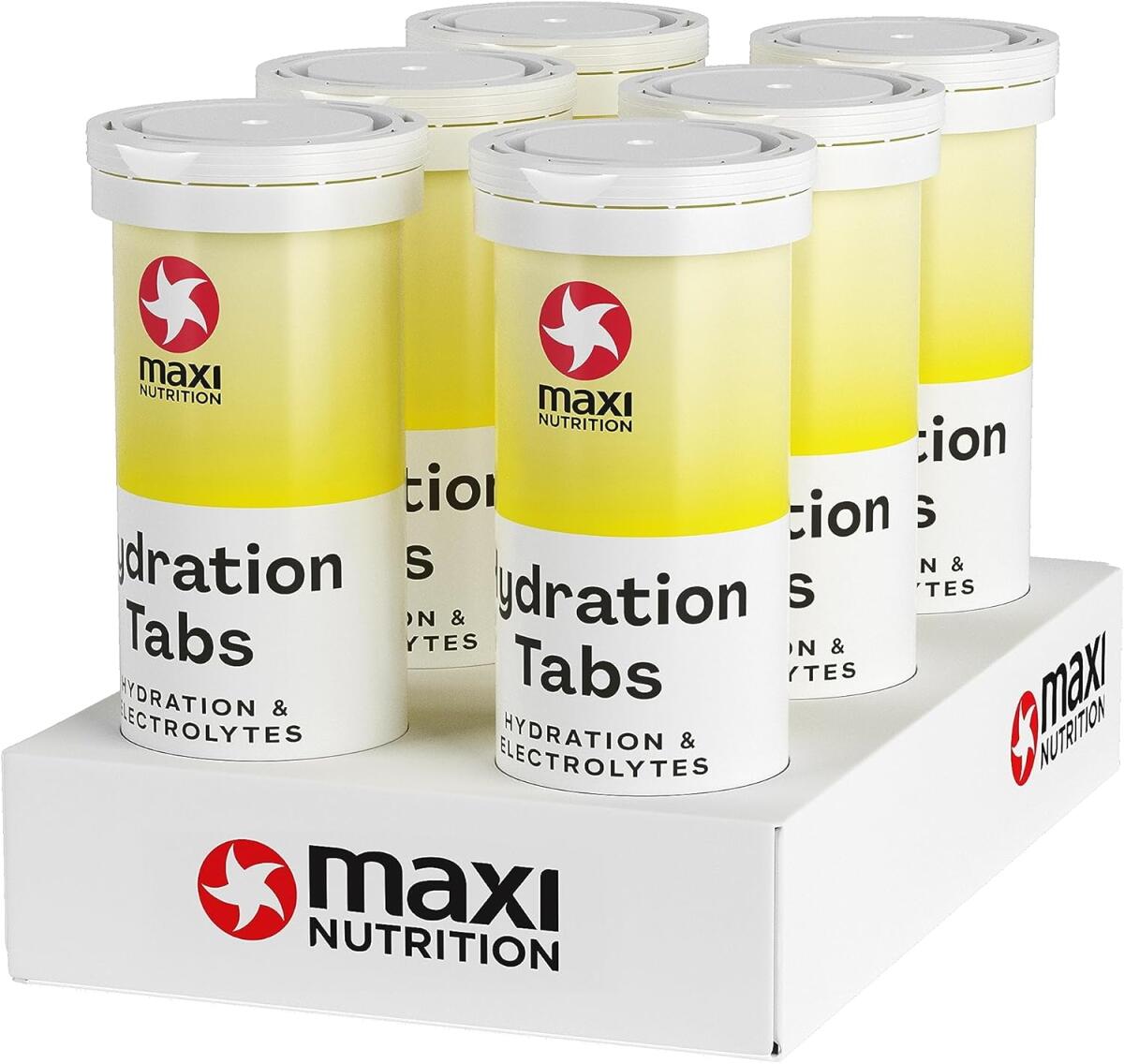 MaxiNutrition Hydration Tabs, 6 x 10 Brausetabletten, Lemon Lime