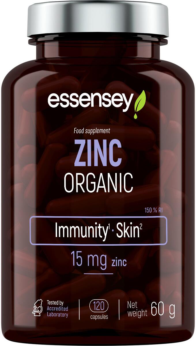 Essensey Zinc Organic, 120 Kapseln
