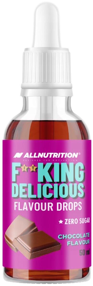 Allnutrition Fitking Delicious Flavour Drops, 50 ml Flasche, Chocolate