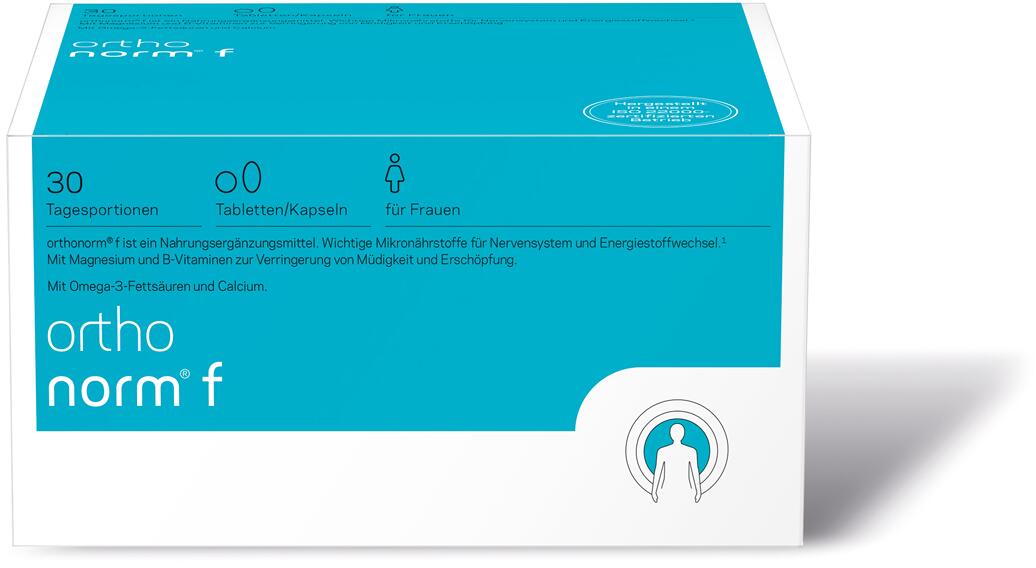 Orthomed Orthonorm f (für Frauen), Tabletten/Kapseln, 30 Tagesportionen