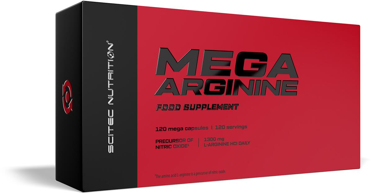 Scitec Nutrition Mega Arginine, 120 Kapseln