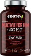 Essensey Multivitamin for Him + Maca, 90 Kapseln