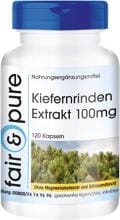 fair & pure Kiefernrinden-Extrakt (100 mg), 120 Kapseln Dose