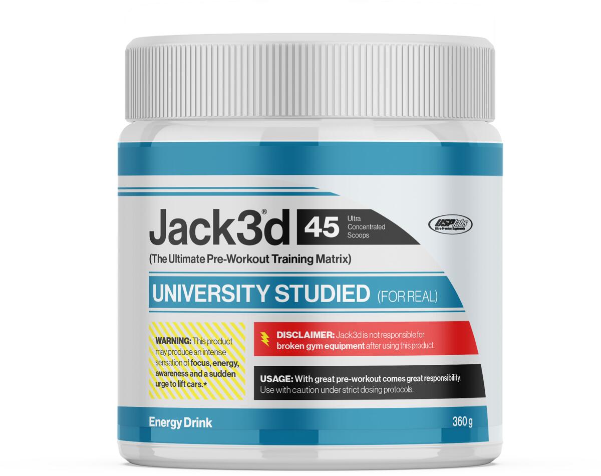 USP Laps Jacked Advanced Pre-workout, 360 g Dose, Energy Drink