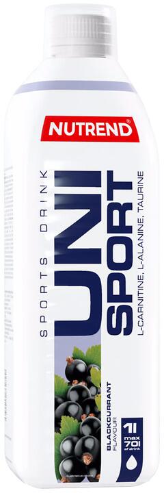 Nutrend Unisport – Sportgetränk Konzentrat, 1000 ml Flasche, Blackcurrant