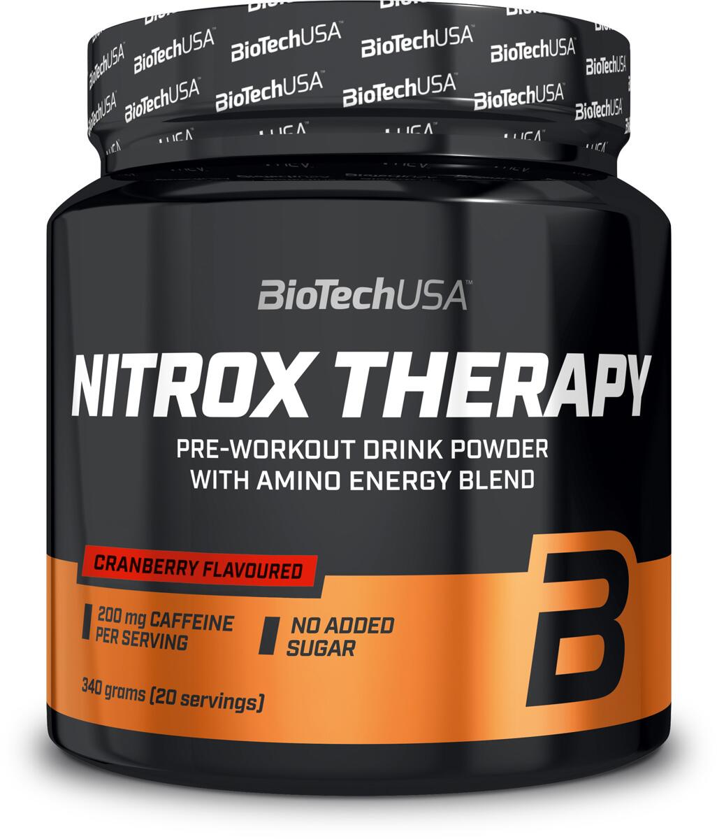 BioTech USA NitroX Therapy, 340 g Dose, Cranberry