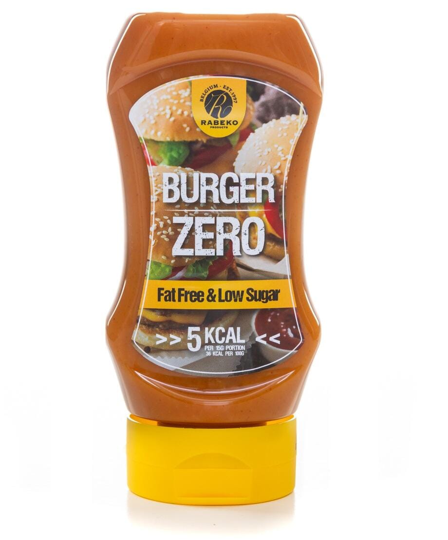 Rabeko Zero Sauce, 350 ml Flasche, Burger Sauce