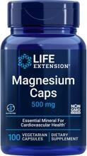 Life Extension Magnesium Caps 500 mg, 100 vegetarische Kapseln