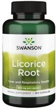 Swanson Licorice Root 450 mg, 100 Kapseln