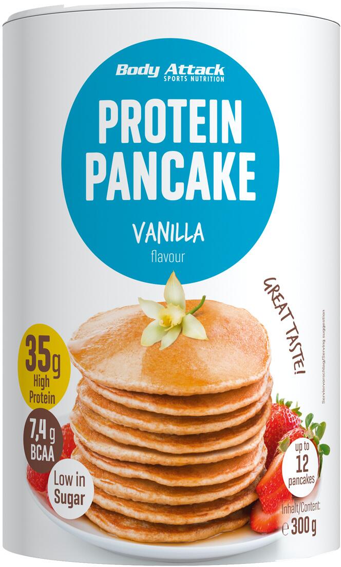 Body Attack Protein Pancake, 300 g Dose, Vanilla