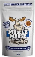 Muscle Moose Protein Pancakes, 500 g Beutel, Golden Syrup