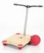 TOGU Bike Balance Board Classic, holzfarben/rot