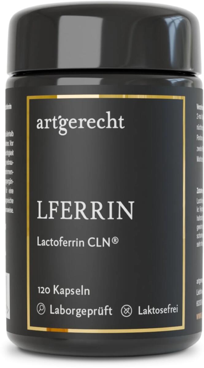 artgerecht Lactoferrin, 120 Kapseln