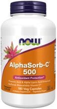 Now Foods AlphaSorb-C 500 mg, 180 Kapseln