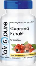 fair & pure Guarana Extrakt (300 mg), 90 Tabletten Dose