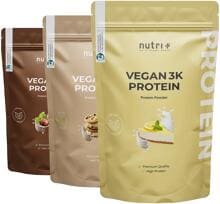 nutri+ veganes 3K Proteinpulver, 1000 g Beutel