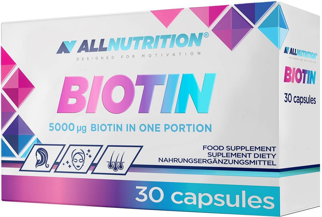 Allnutrition Biotin - 5000 μg, 30 Kapseln