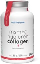 Nutriversum MSM + C + Hyaluron Collagen, 120 Kapseln, Unflavored