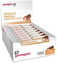 Sponser Crunchy Protein Bar, 12 x 50 g