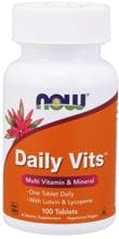 Now Foods Daily Vits, 100 Kapseln