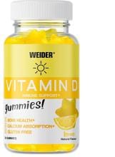 Weider Vitamin D Gummies, 50 Fruchtgummis, Lemon