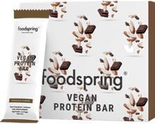 Foodspring Vegan Protein Bar, 12 × 60 g Riegel, Chocolate Almond