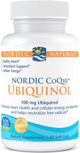 Nordic Naturals Nordic CoQ10 Ubiquinol, 60 Softgels
