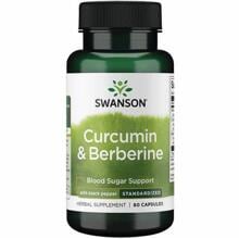 Swanson Curcumin & Berberine with Black Pepper, 60 Kapseln