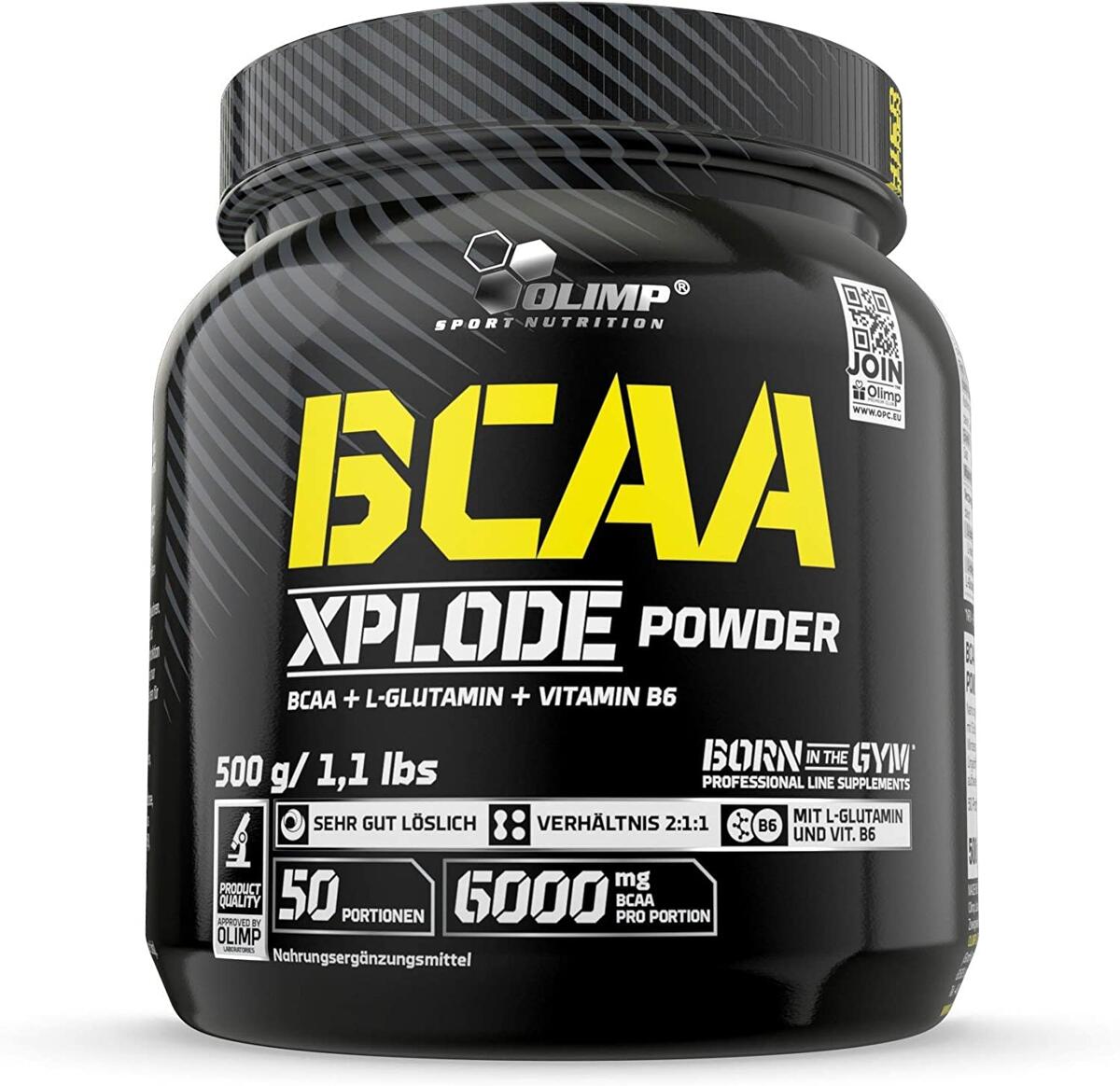 Olimp BCAA Xplode Powder, 500 g Dose, Fruit Punch
