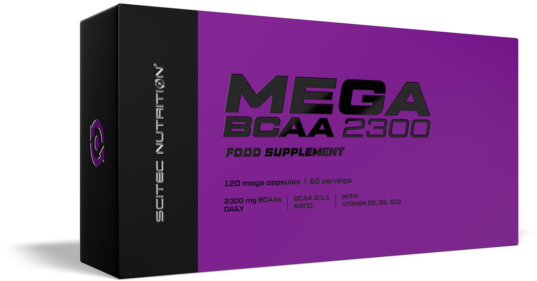 Scitec Nutrition Mega BCAA 2300, 120 Kapseln