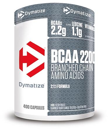 Dymatize BCAA 2200 Caps, 400 Kapseln
