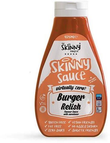 Skinny Food Skinny Sauces, 425ml, Burger Relish