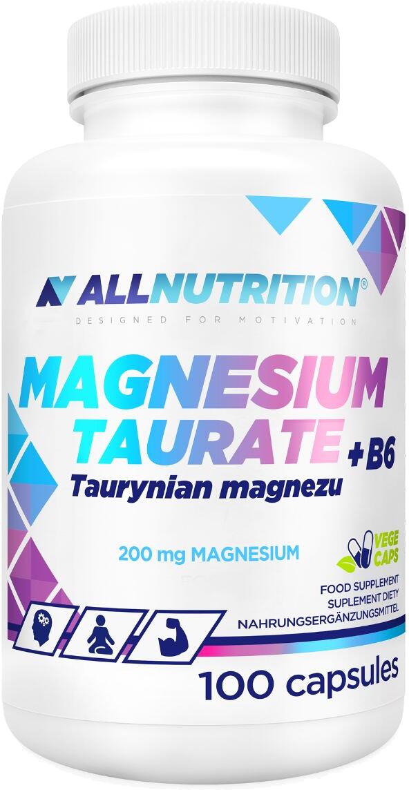 Allnutrition Magnesium Taurate + B6, 100 Kapseln