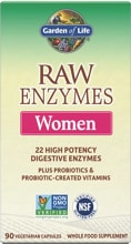 Garden of Life RAW Enzymes Women, 90 Kapseln