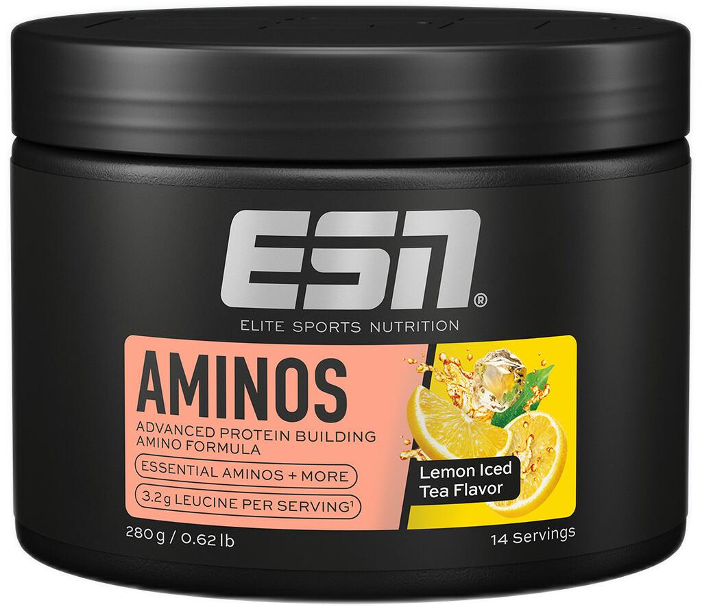 ESN Aminos, 280 g Dose, Lemon Iced Tea