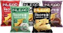 Inlead High Protein Tortilla Chips, 6 × 50 g Tüte