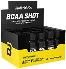 BioTechUSA BCAA Shot, 20 x 60 ml Ampulle, Limette