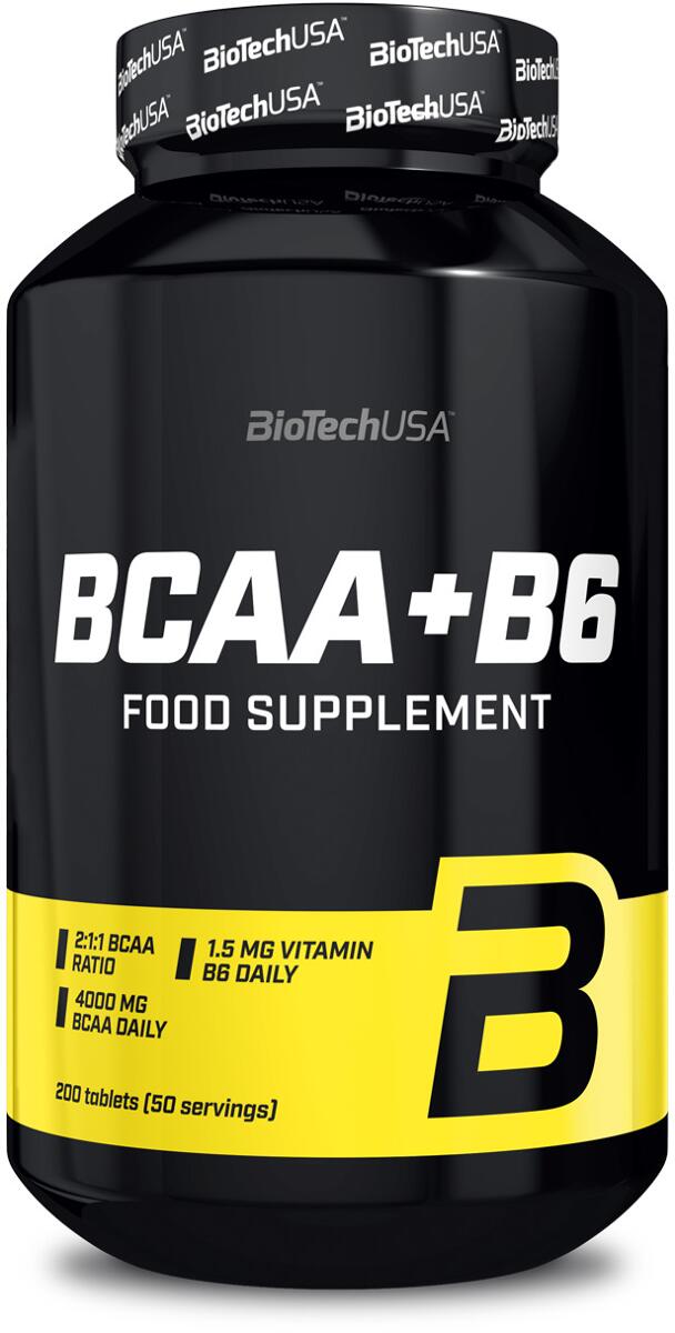 BioTech USA BCAA + B6, 200 Tabletten