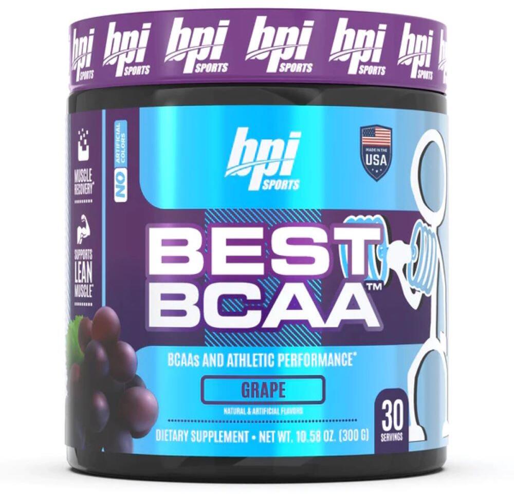 BPI Sports Best BCAA, 300 g Dose, Grape