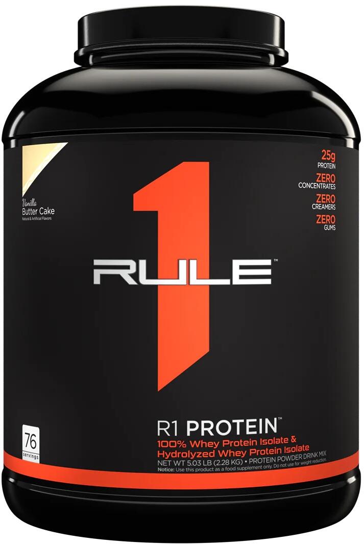 Rule1 R1 Protein, 2280 g Dose, Vanilla Butter Cake