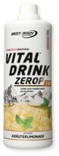 Best Body Nutrition Vital Drink Zerop, 1000 ml Flasche, Kräuterlimonade