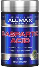 Allmax Nutrition D-Aspartic Acid, 100 g Dose, Unflavored