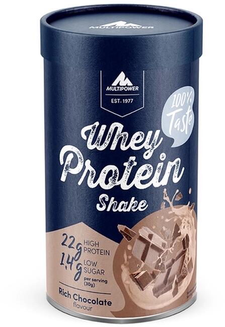 Mulitpower Whey Protein Shake, 420 g Dose, Schokolade