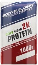 Bodybuilding Depot Vegan 2K Protein, 1000 g Papiertüte