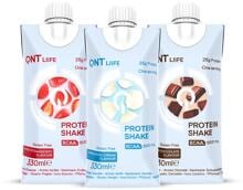 QNT Protein Shake, 12 x 330 ml Getränkekarton
